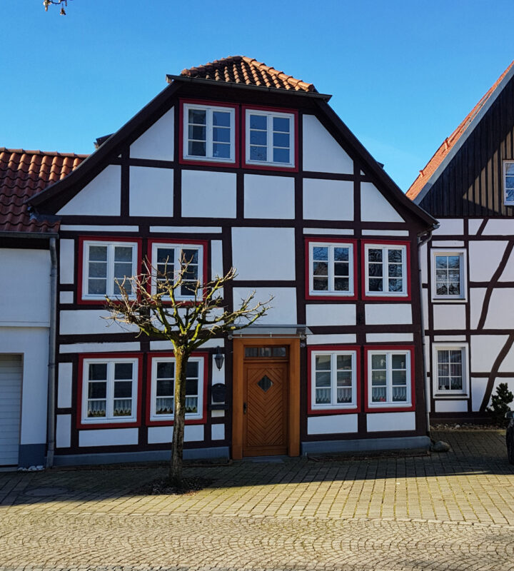 Neuhaus, former residence of the electoral water master Franz Georg Eberlein at Sertürner-Straße 26 (Photo M. Ströhmer 2019)