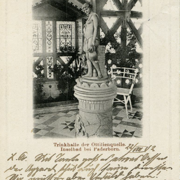 Trinkhalle mit Brunnen Ottilienquelle